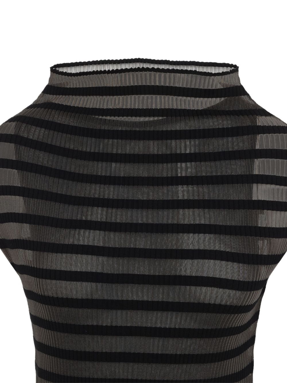 striped maxi dress - 3