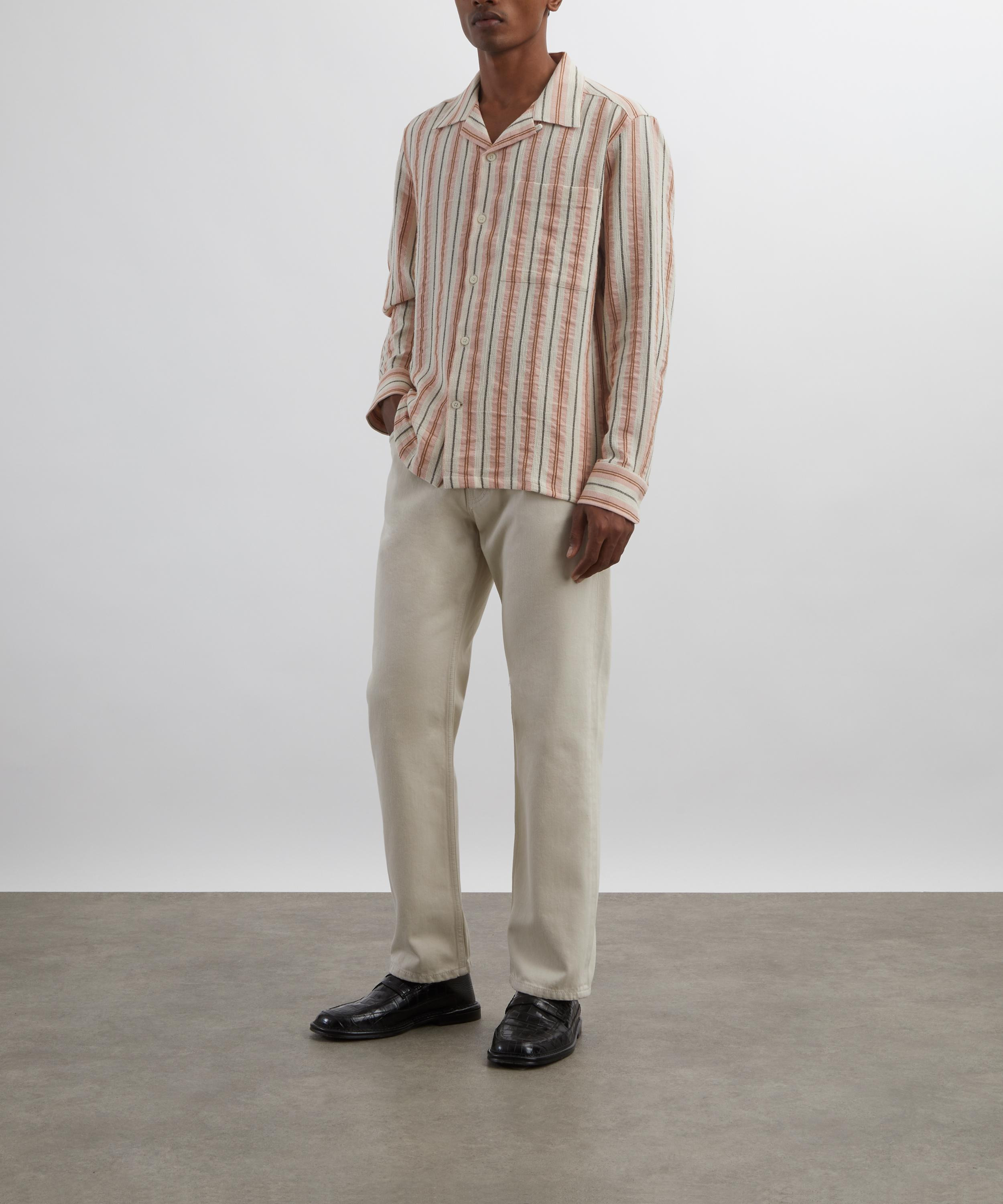 Julio Striped Linen-Blend Shirt - 2