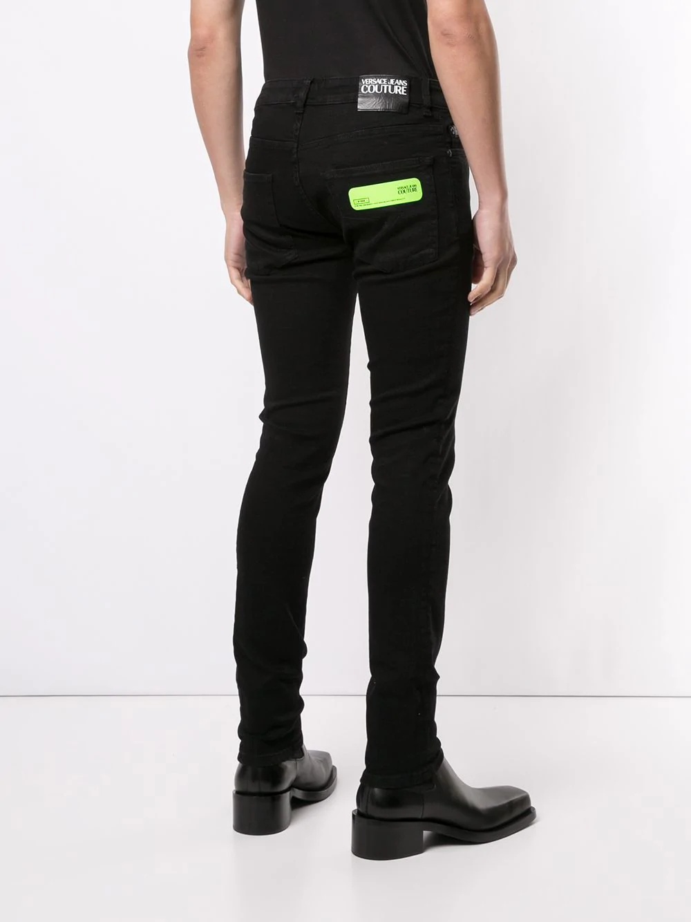 mid-rise skinny jeans - 4