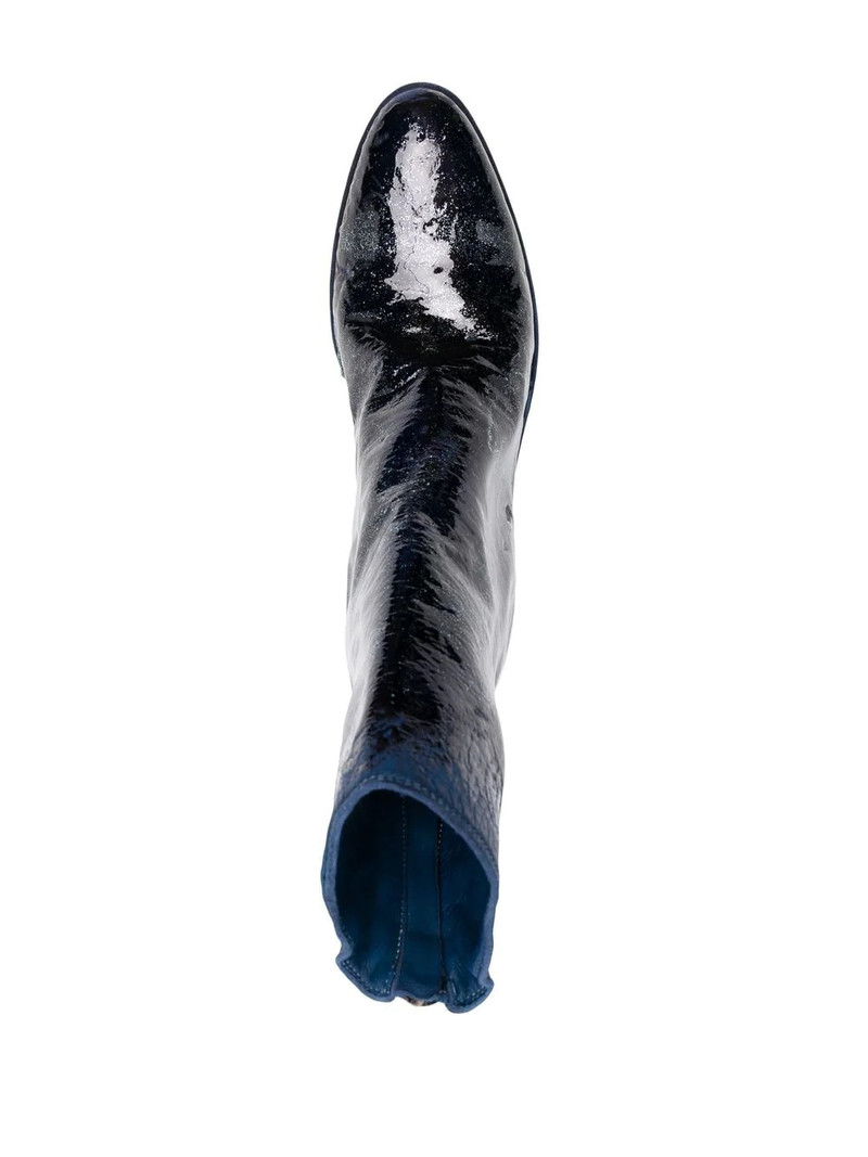 painted patent leather boots 4