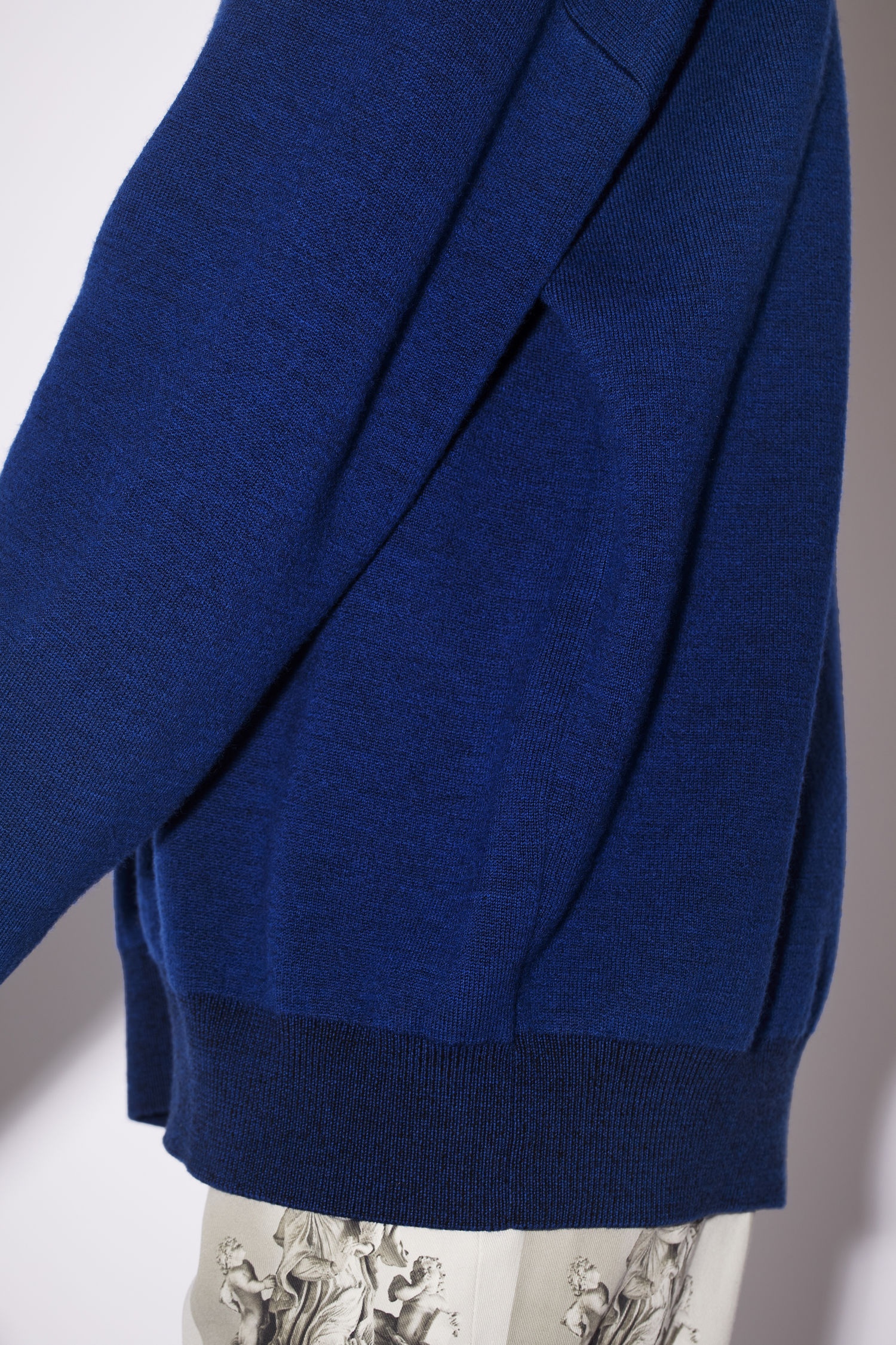 Crew neck sweater - Indigo blue - 5