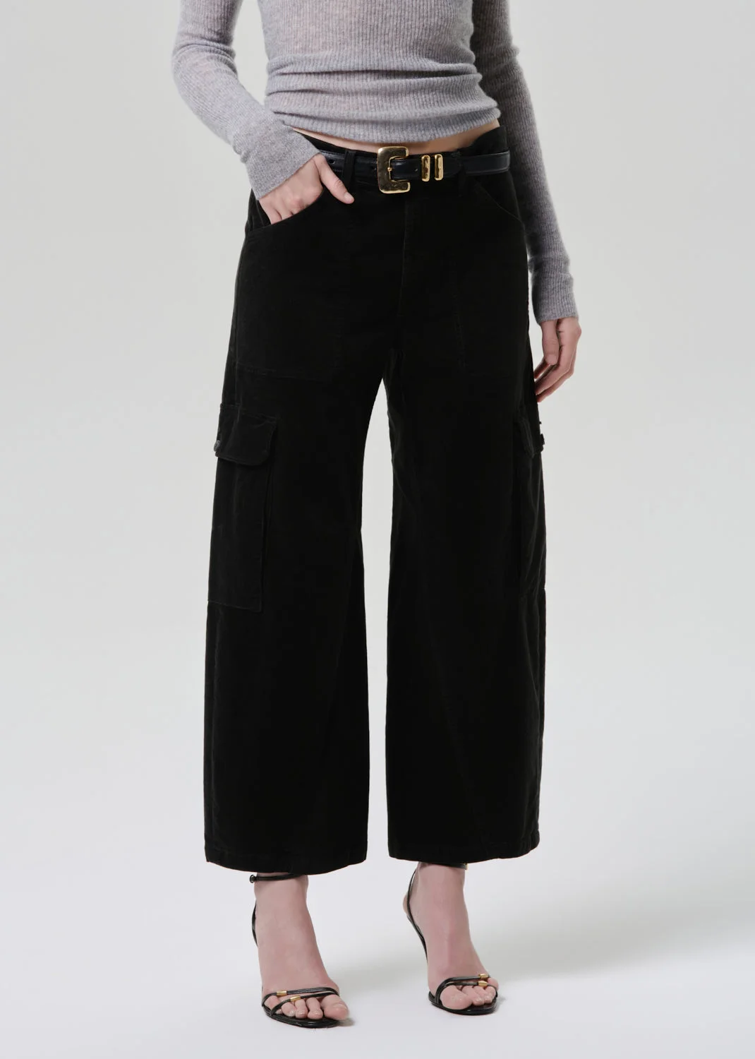 Thassos Twisted Seam Utility Corduroy Pant In Costes - 1