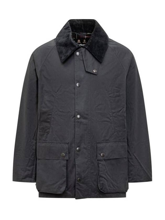 OS Pitched Bedale Casual Non-Wax Jacket Black - 2