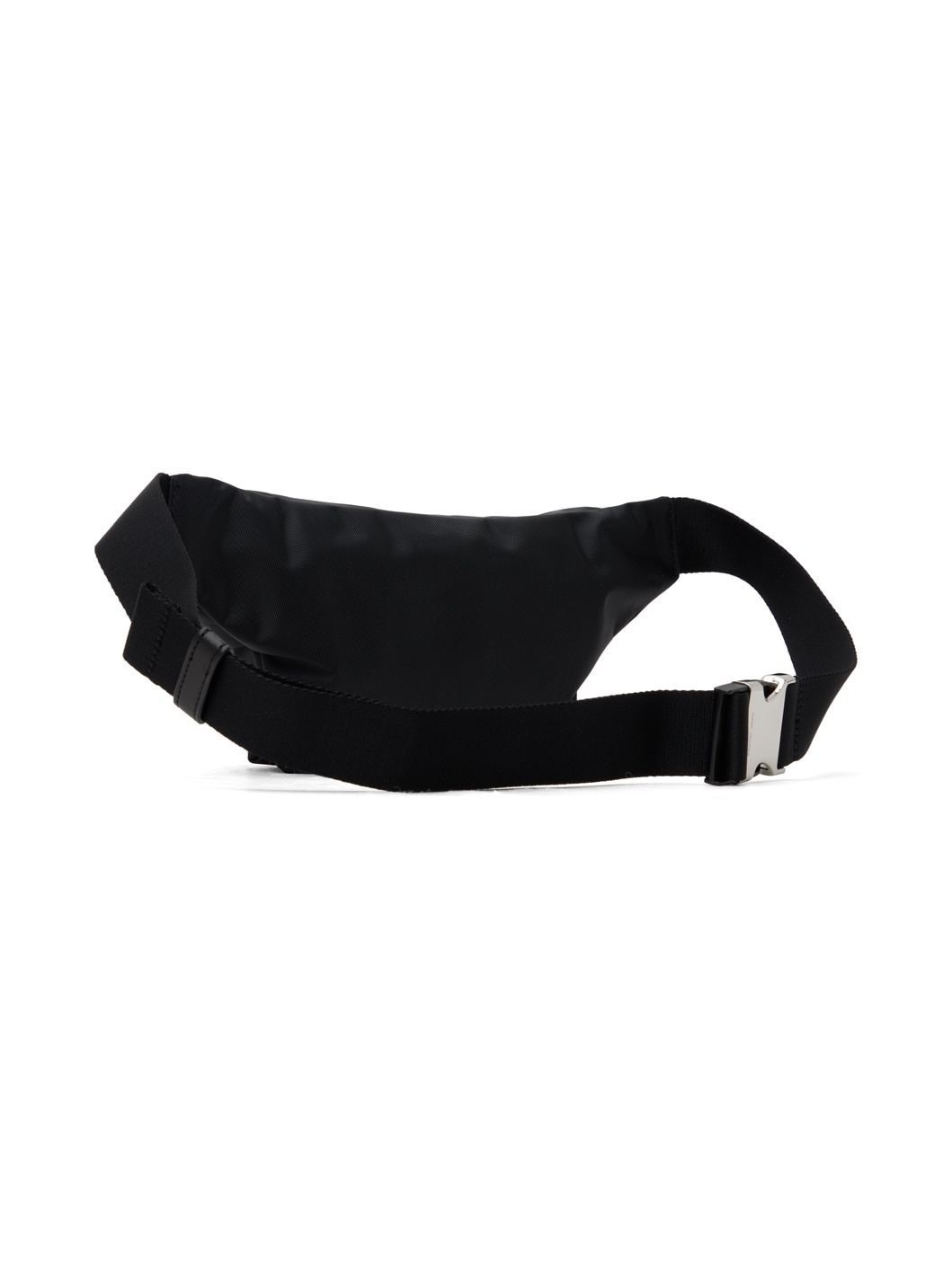 Black 'The Biker Nylon Belt Bag' Pouch - 3
