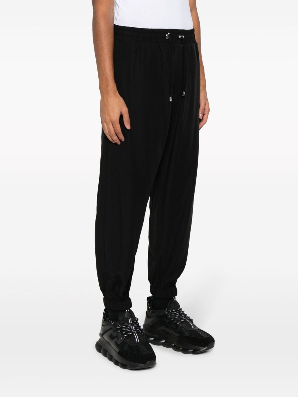 Fluid cotton track pants - 3