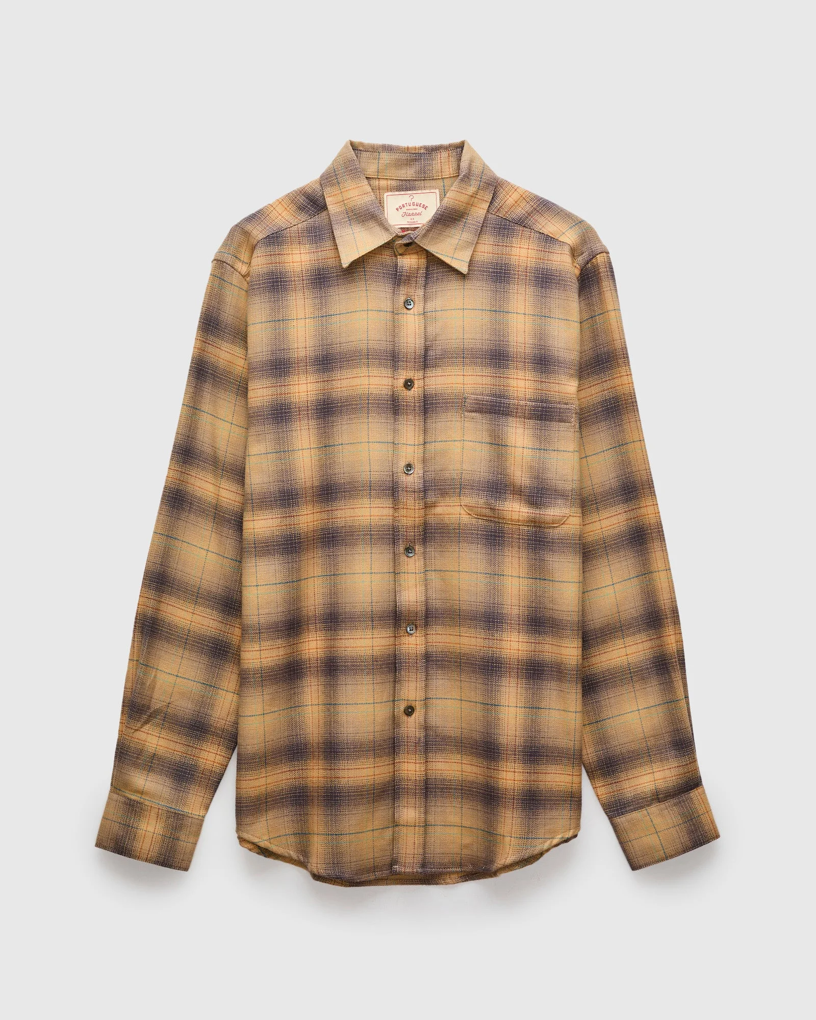 Saga Button-Up Shirt in Potato - 1