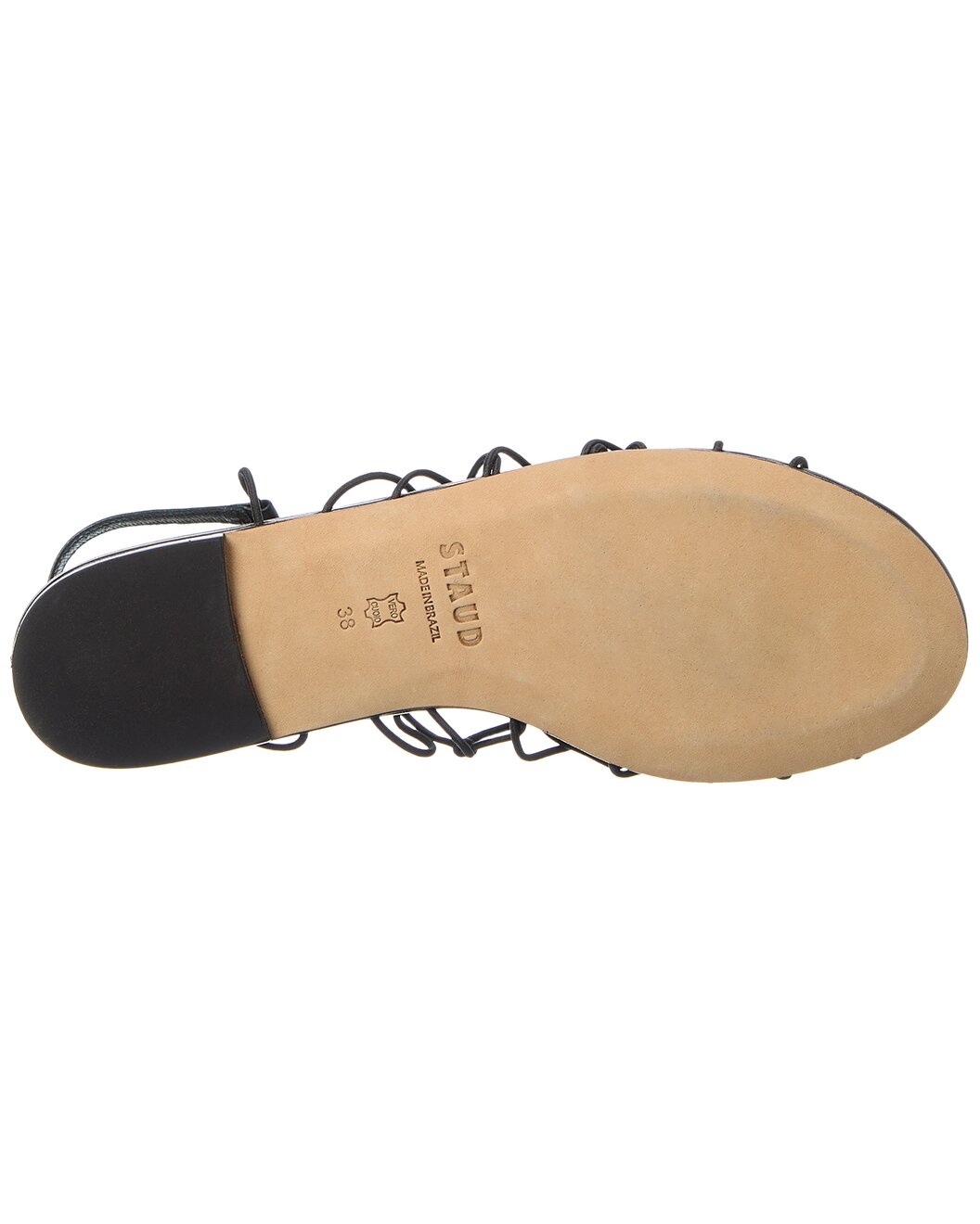 STAUD Gio Knot Leather Sandal - 4