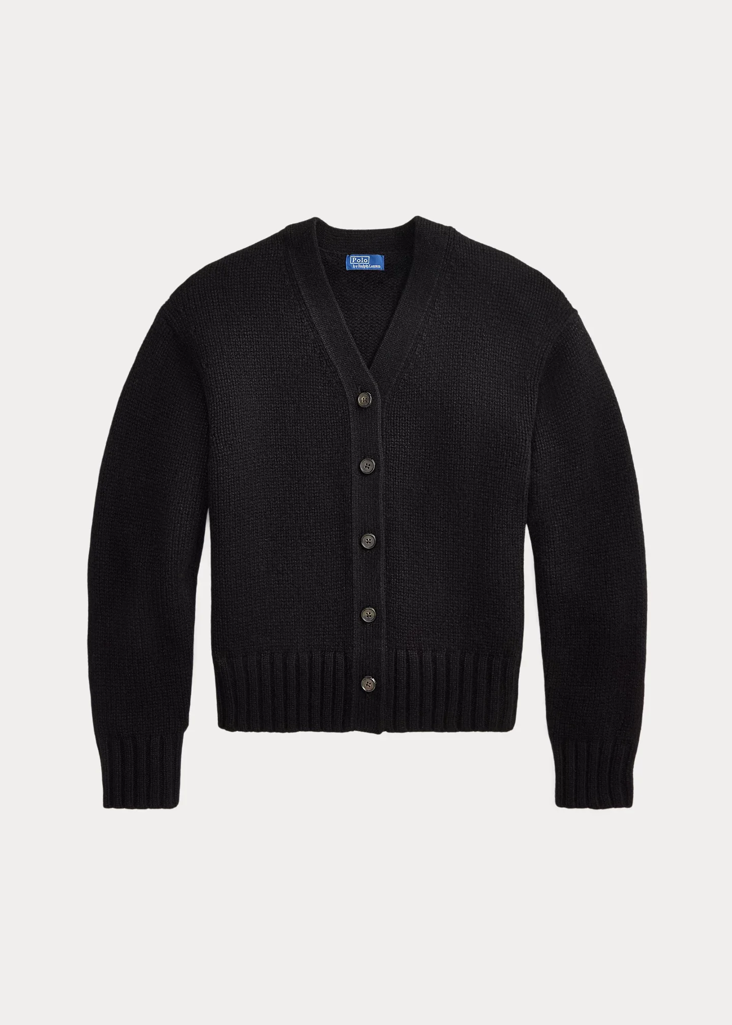 Cashmere V-Neck Cardigan - 1