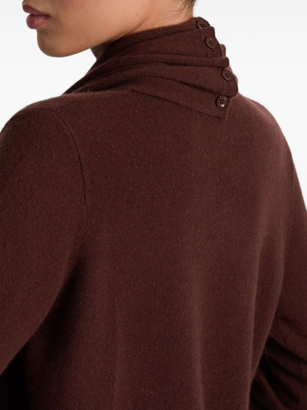 Jules draped cowl-neck sweater - 5