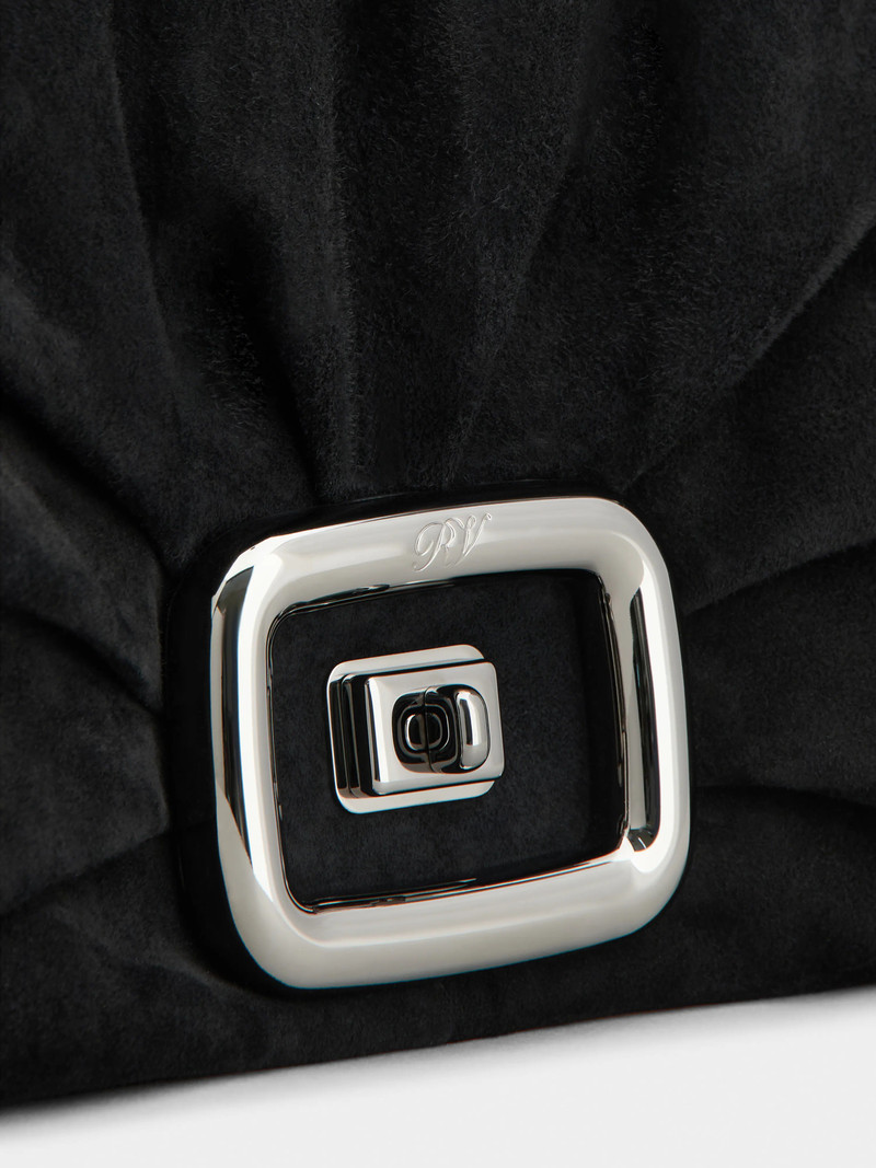 Viv' Choc Large Bag in suede 6