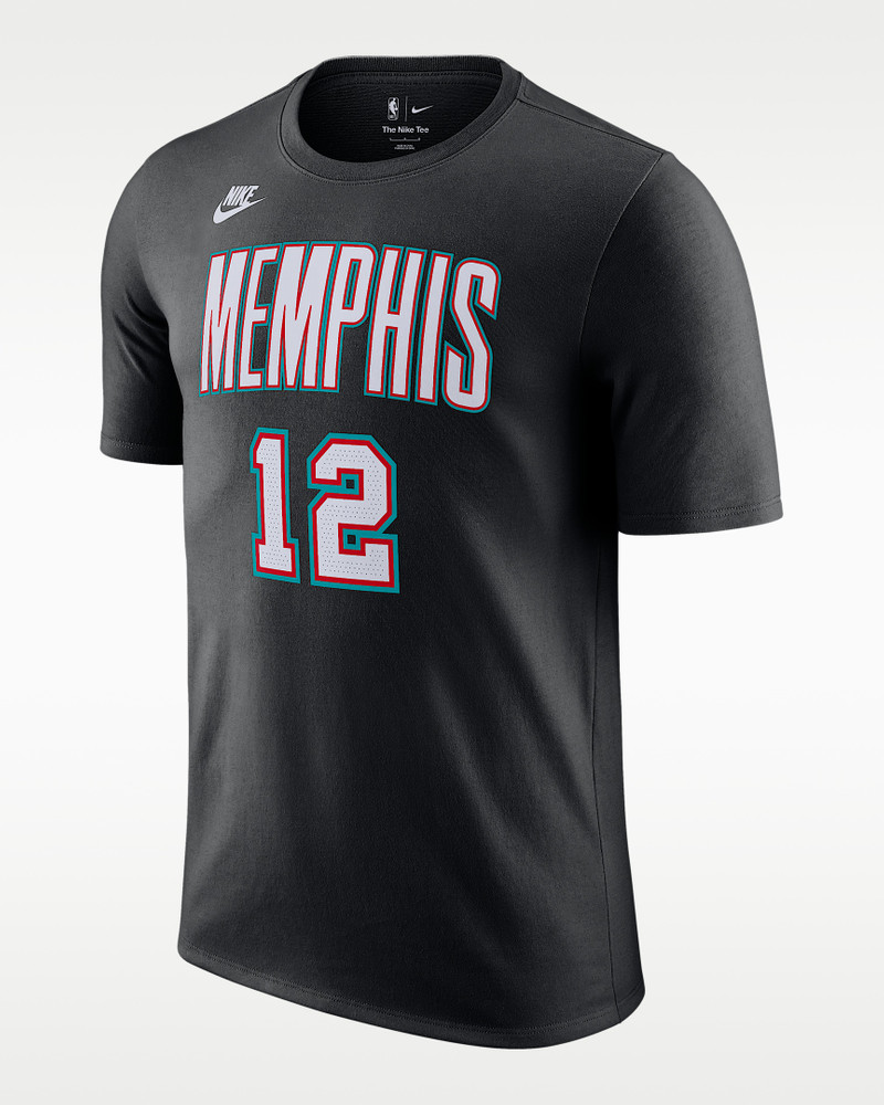 Memphis Grizzlies Hardwood Classics Essentials Men's Nike NBA T-Shirt 1