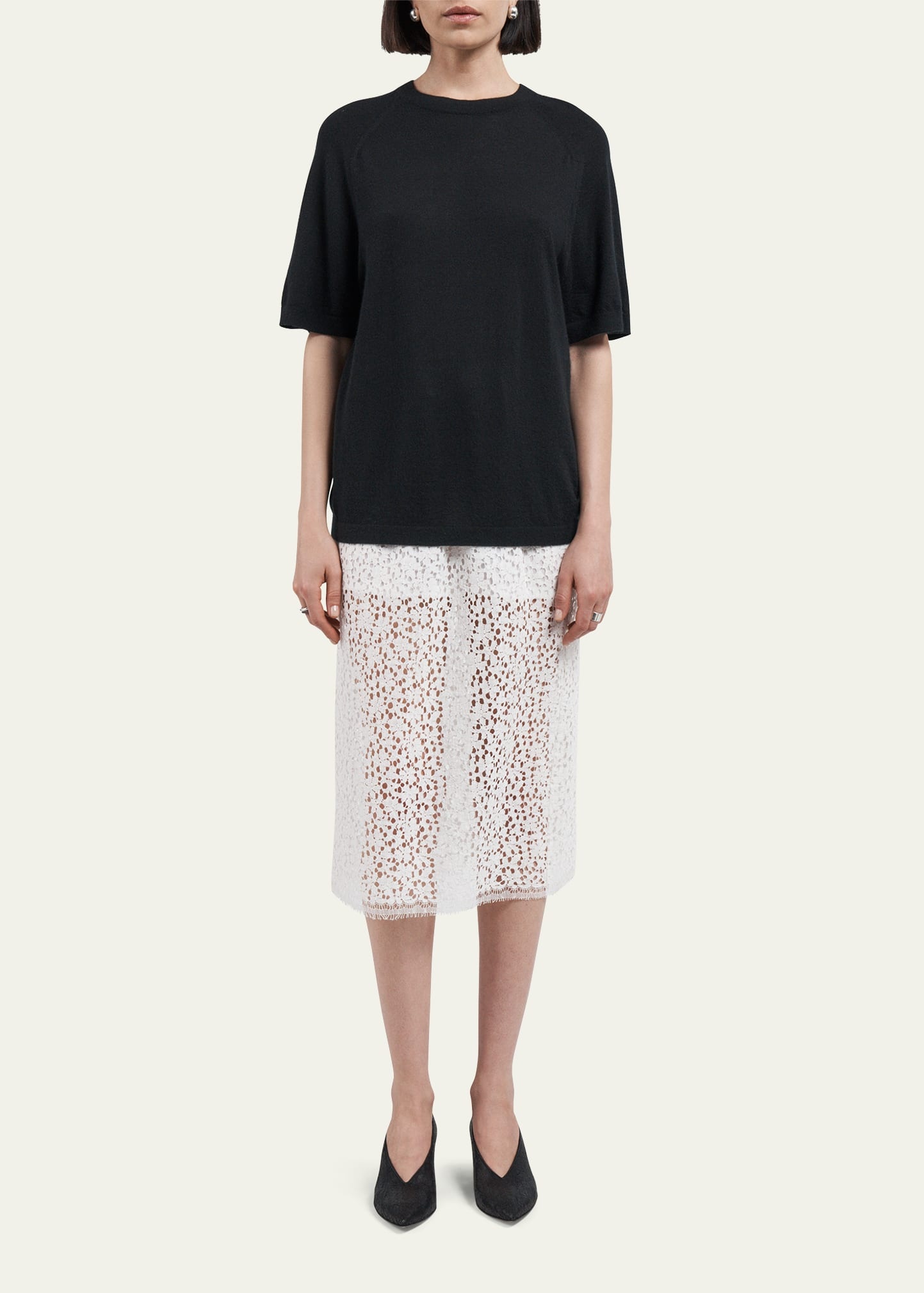 Oversized Cashmere T-Shirt - 2