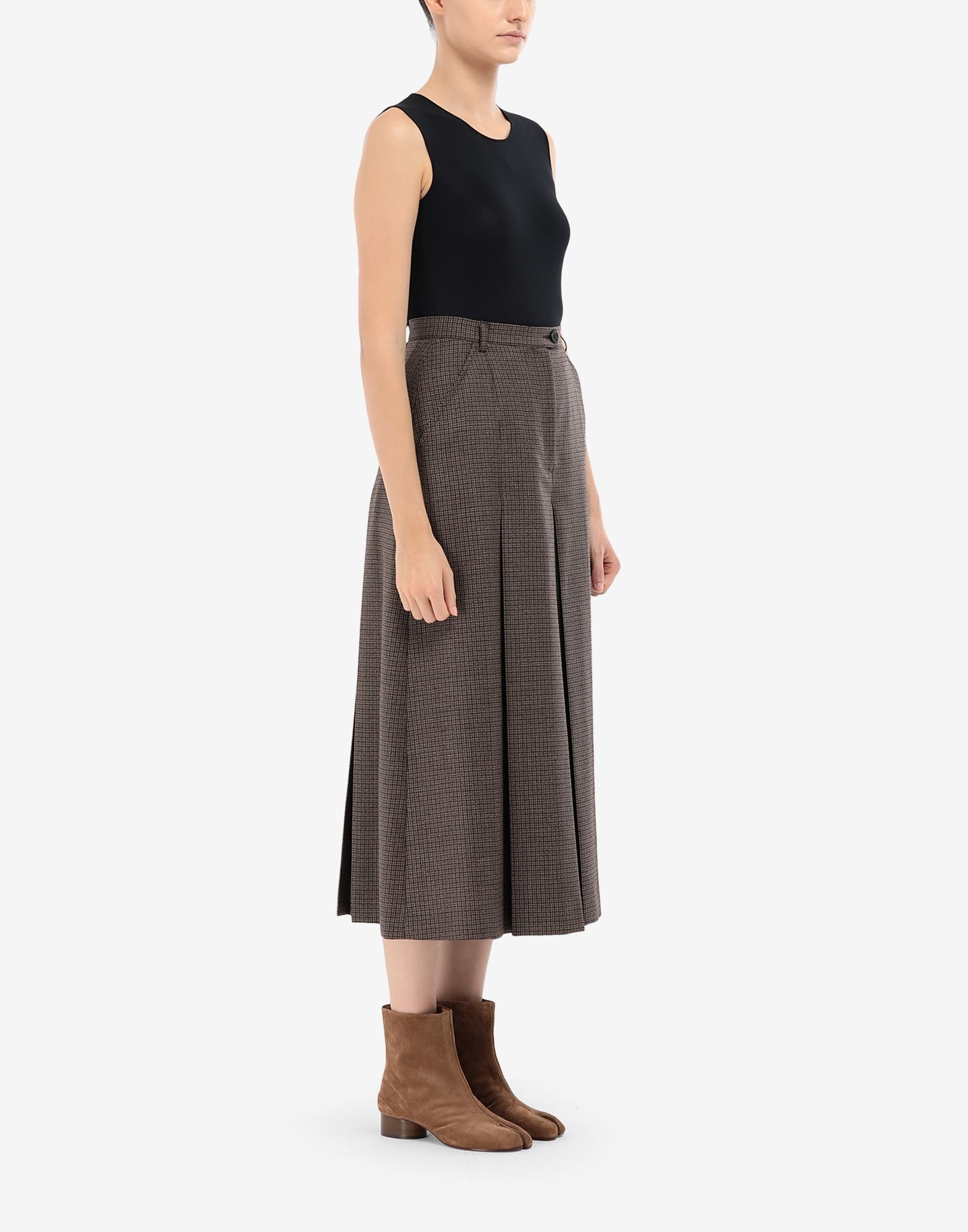 Midi culottes skirt - 3