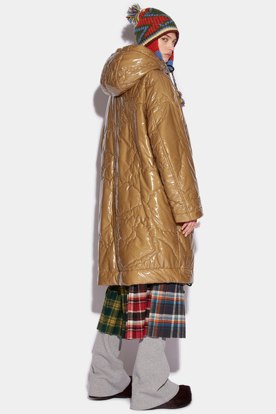 DSQUARED2 BIG MIXED PUFFER COAT outlook