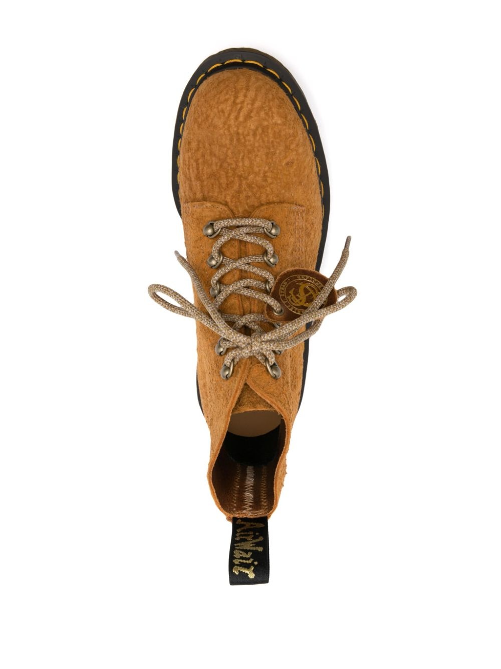 101 lace-up suede boots - 4