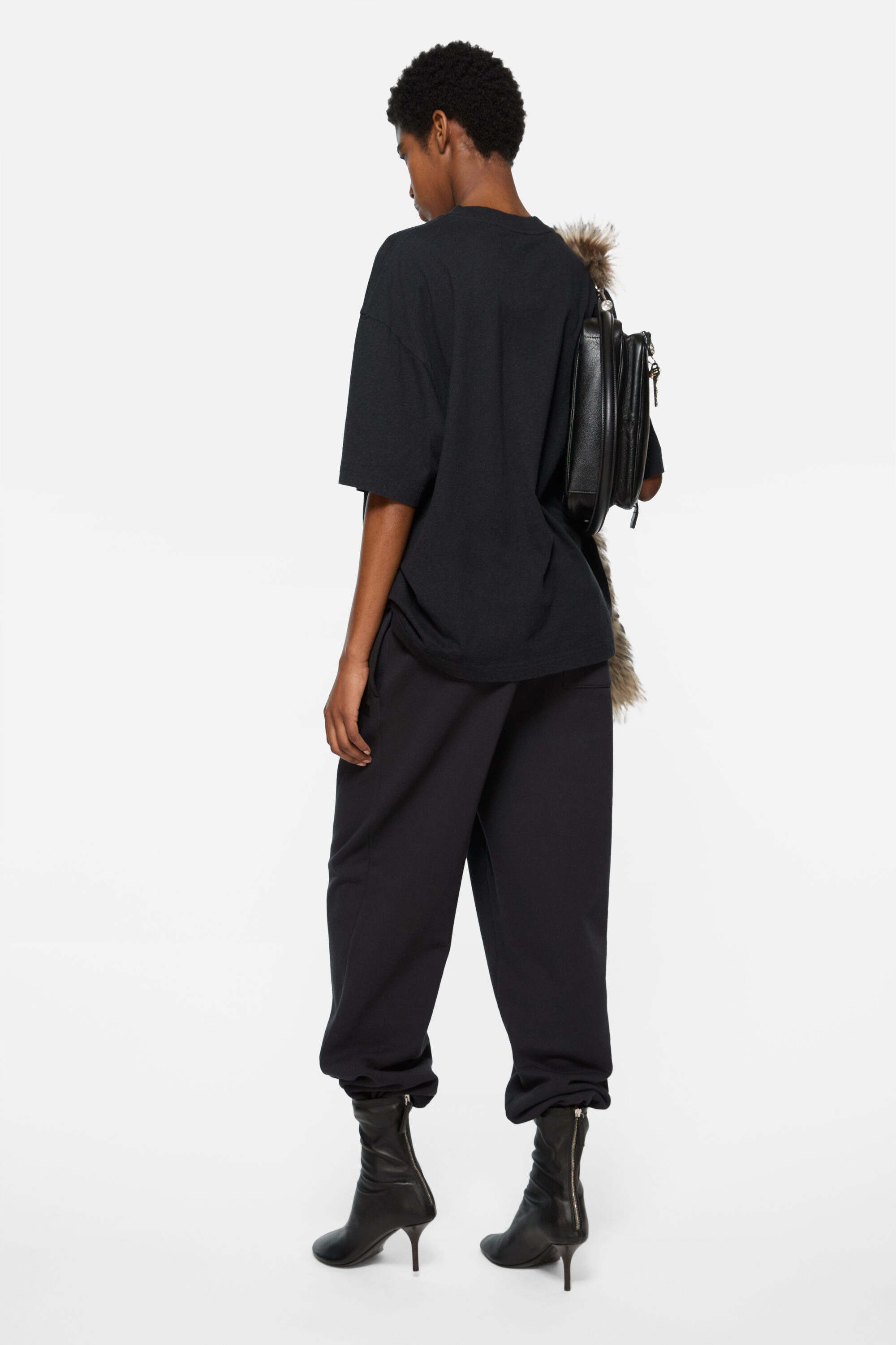 Logo t-shirt - Faded black - 3