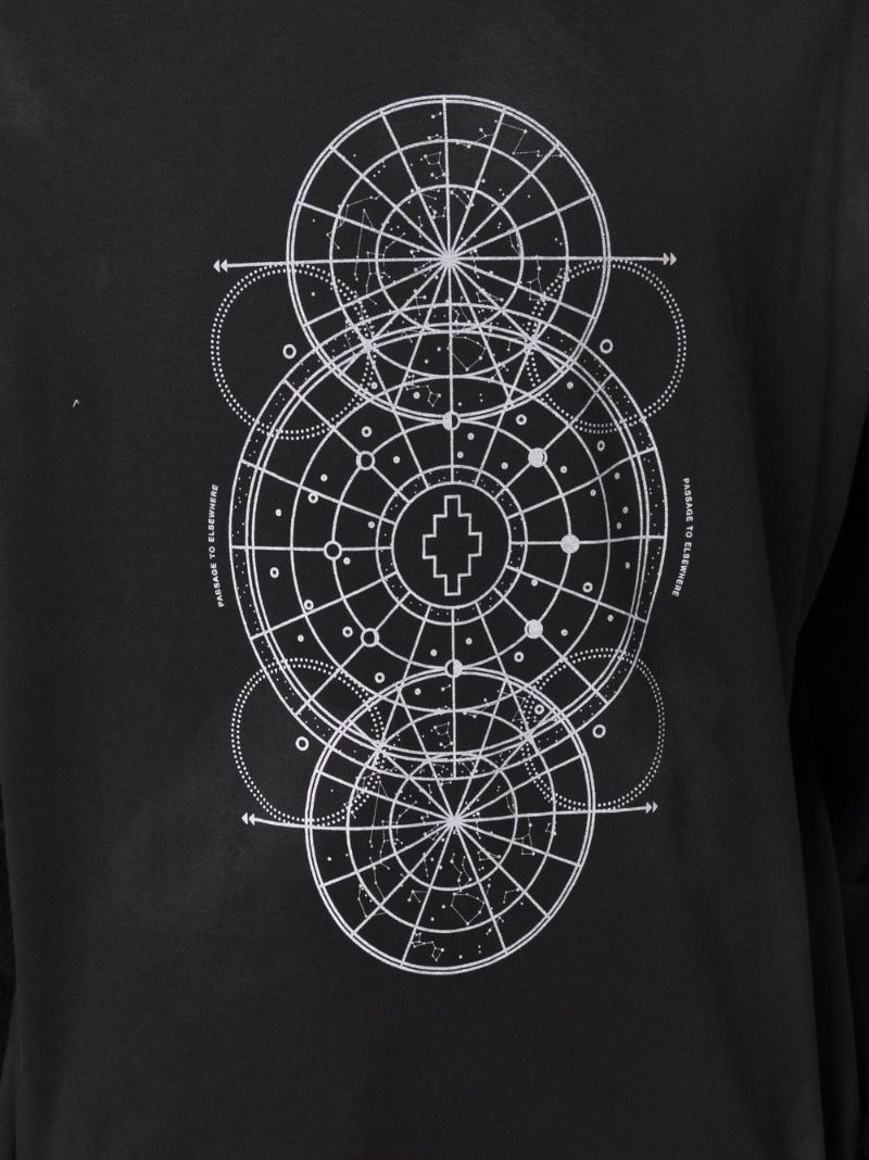 Astral-print T-shirt - 5