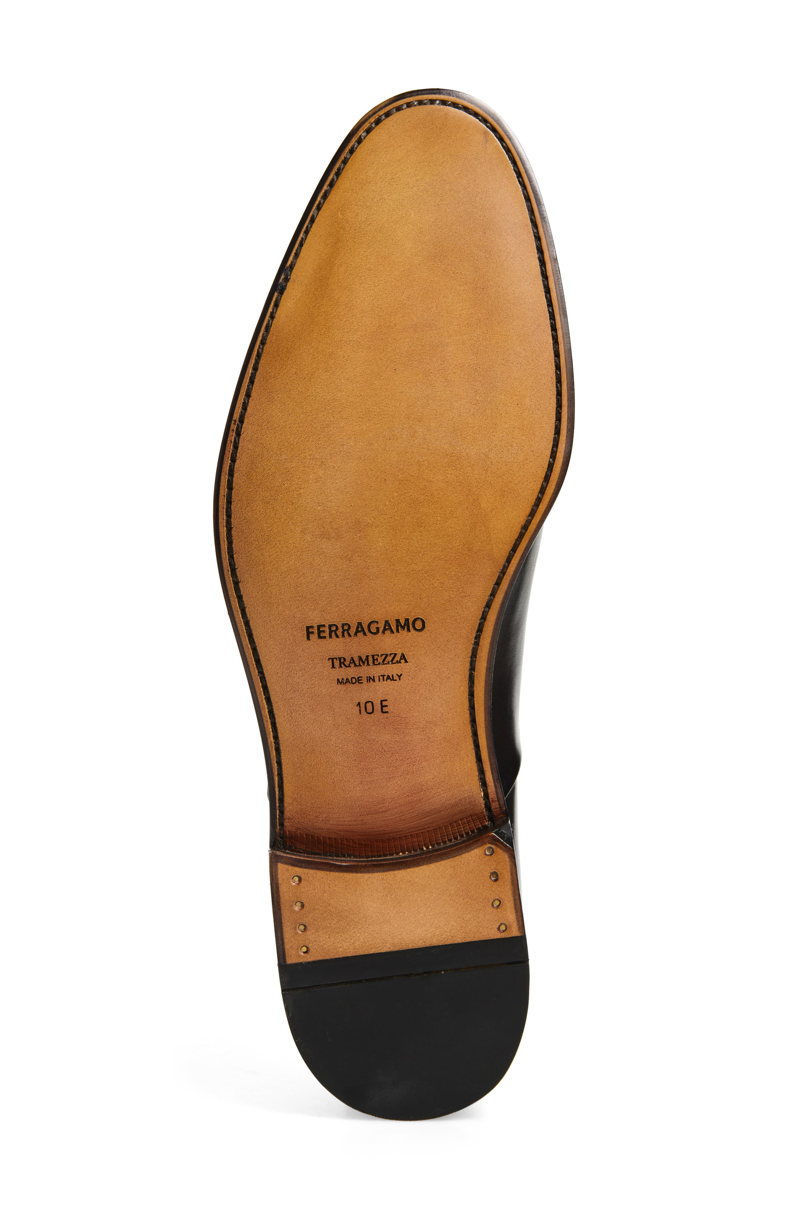 FERRAGAMO Albert Cap Toe Oxford in Nero at Nordstrom - 6