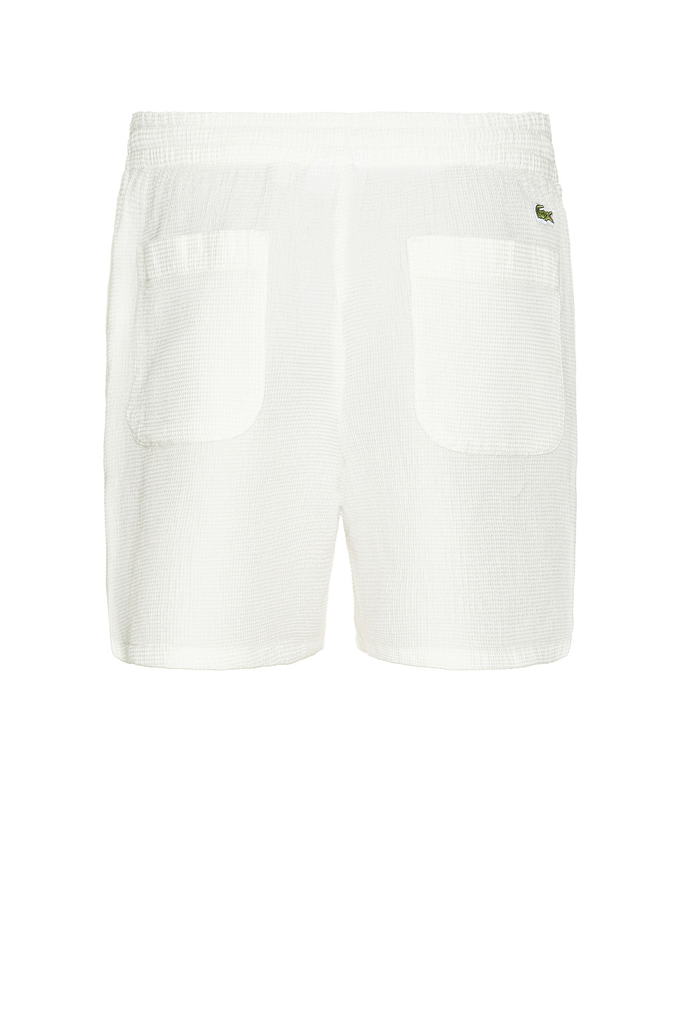 Waffle Monochrome Elasticated Textured Shorts - 2