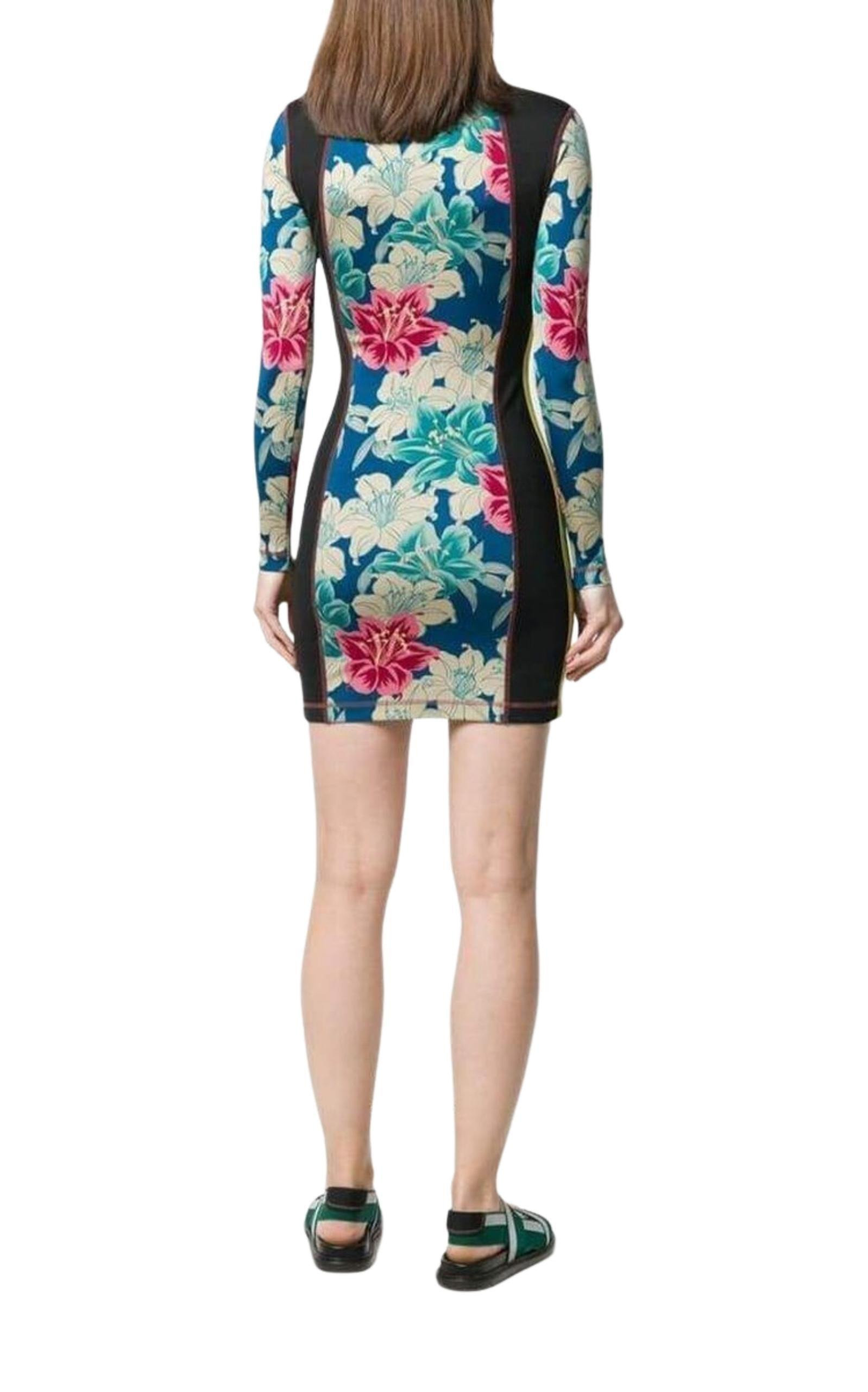 Multicolor Floral Dress - 3