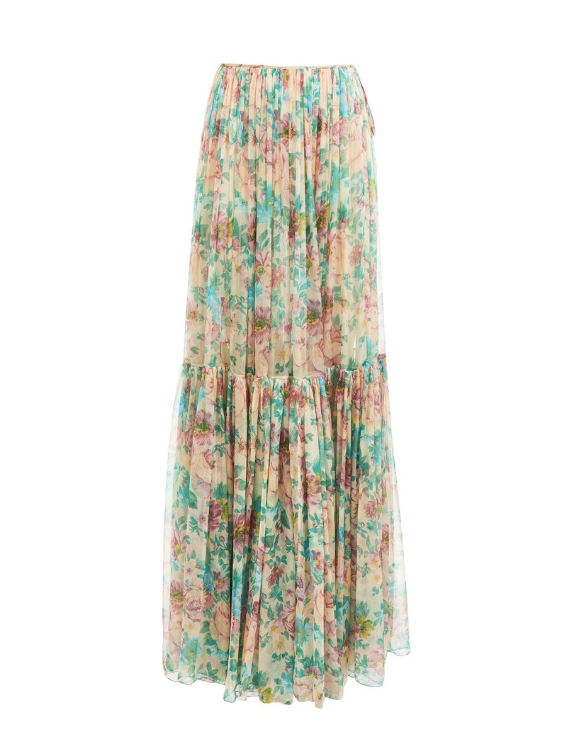 SILK MOUSSELINE에 있는 GATHERED MAXI SKIRT 1