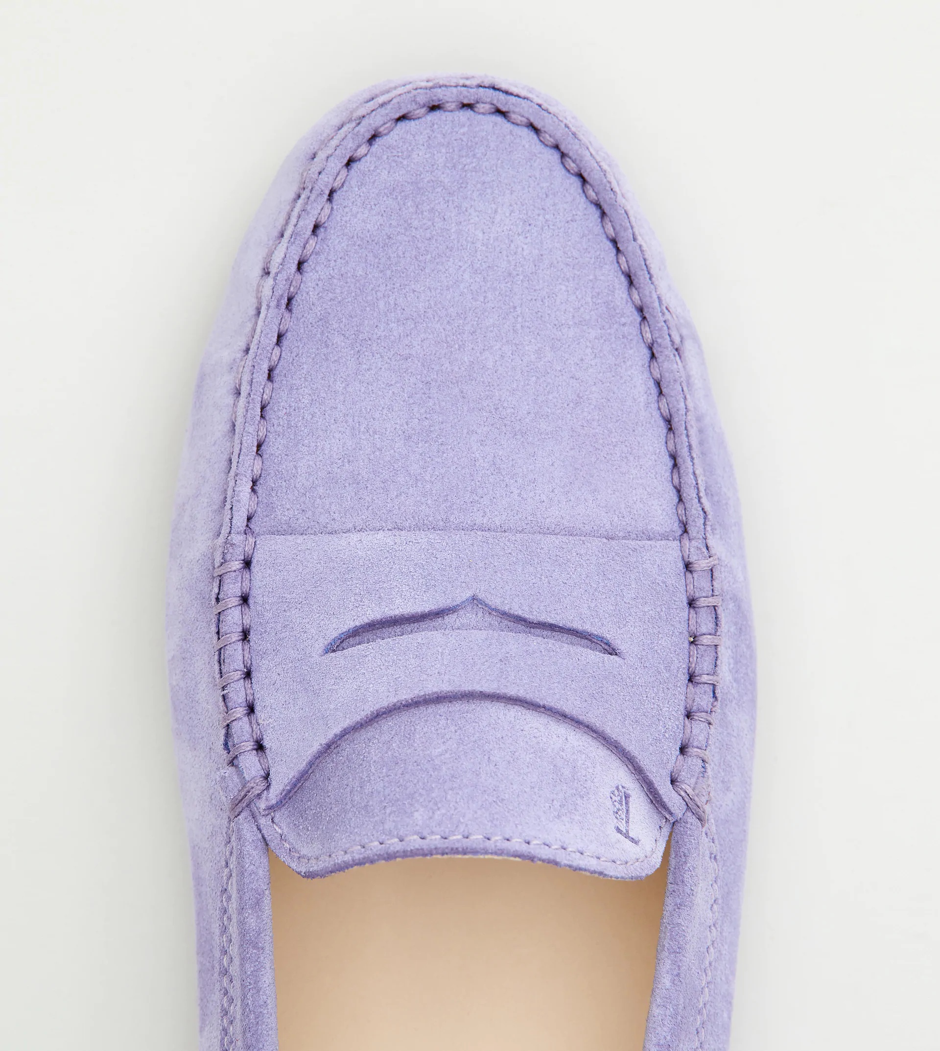 GOMMINO DRIVING SHOES IN SUEDE - VIOLET - 5