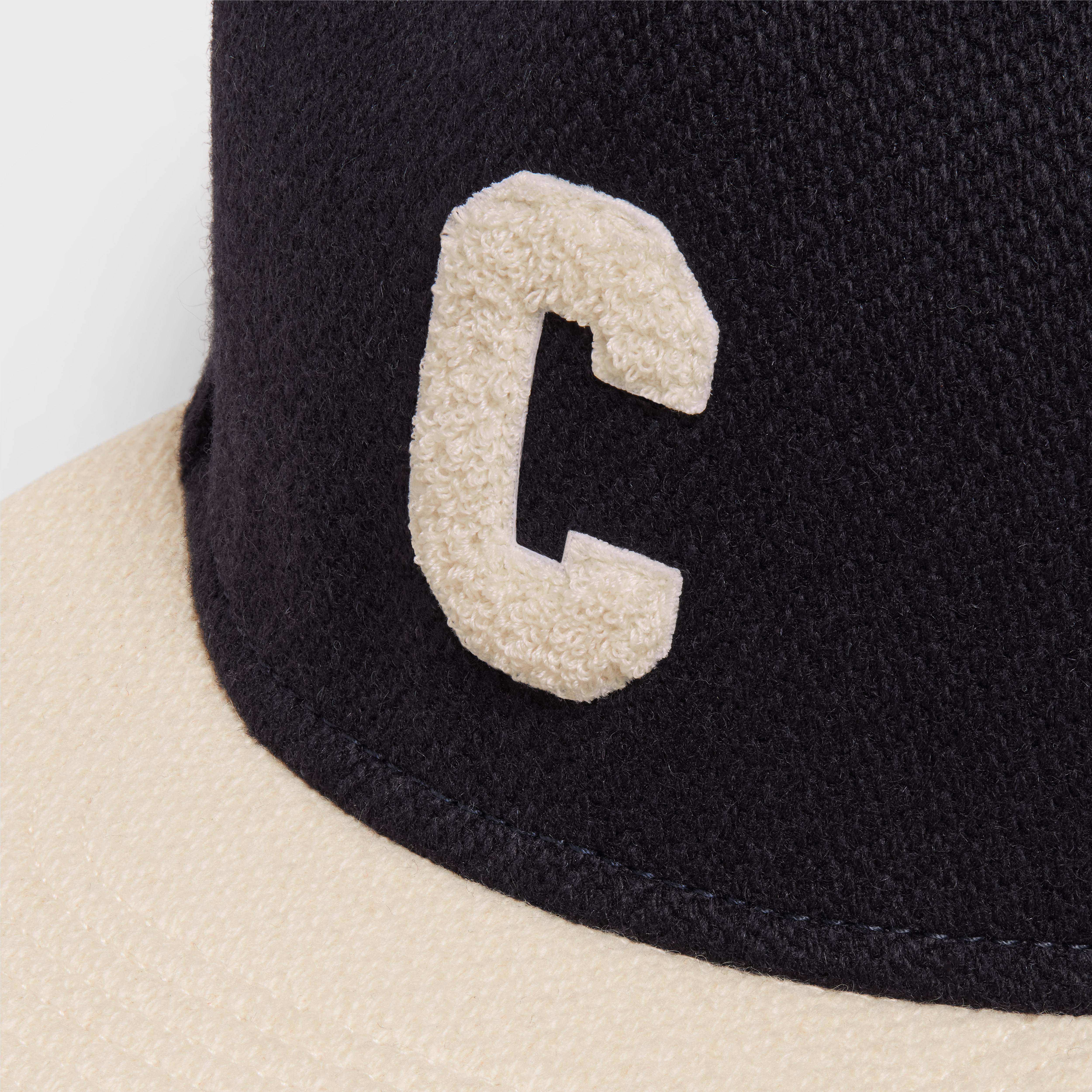 INITIAL SNAPBACK CAP IN WOOL - 4