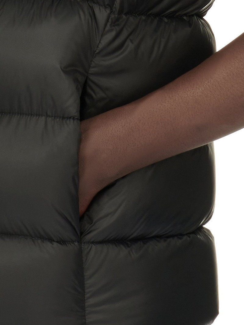 Quilted Recycled-Shell Hooded Down Gilet 7