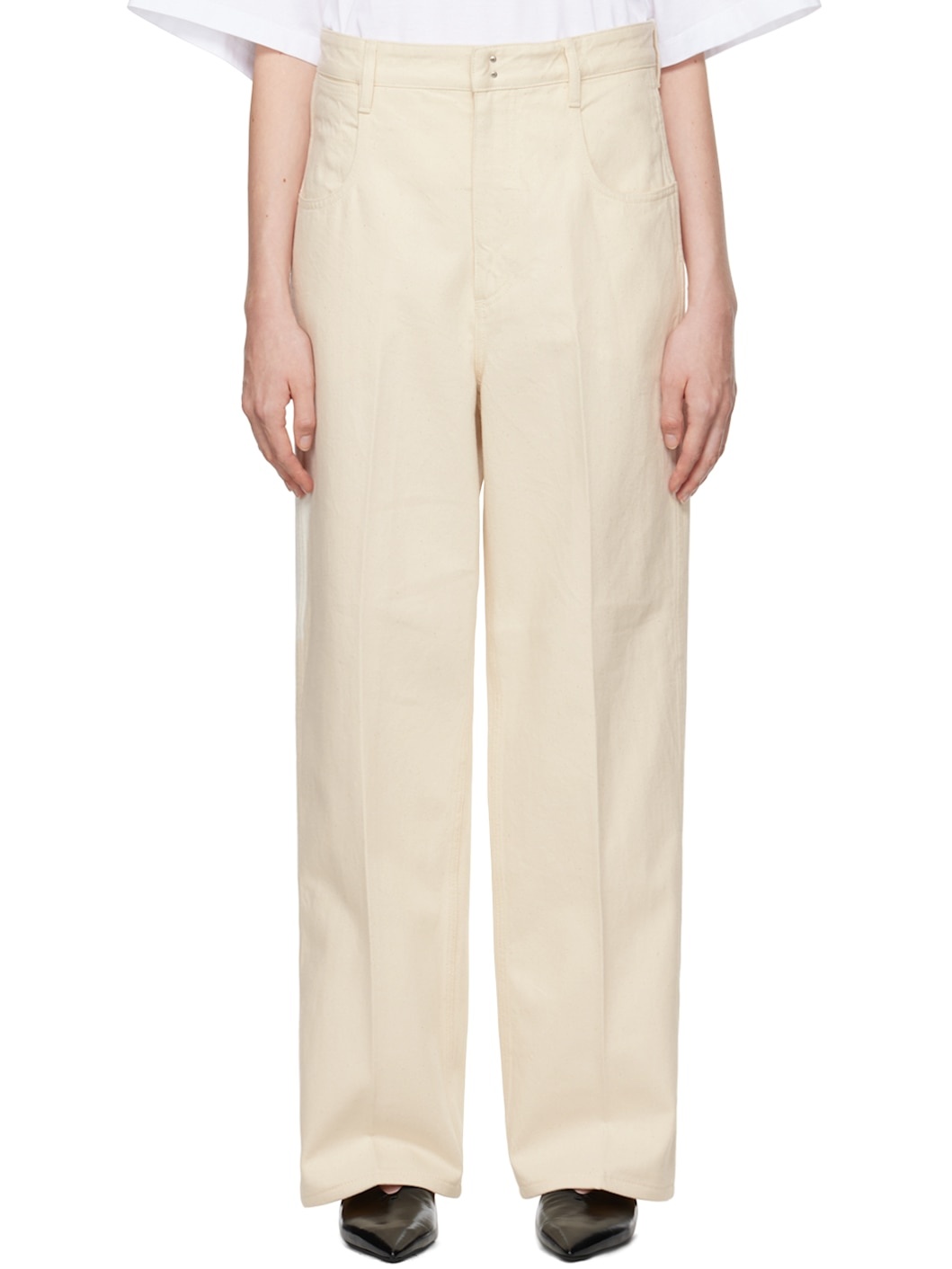 Off-White 5-Pocket Trousers - 1