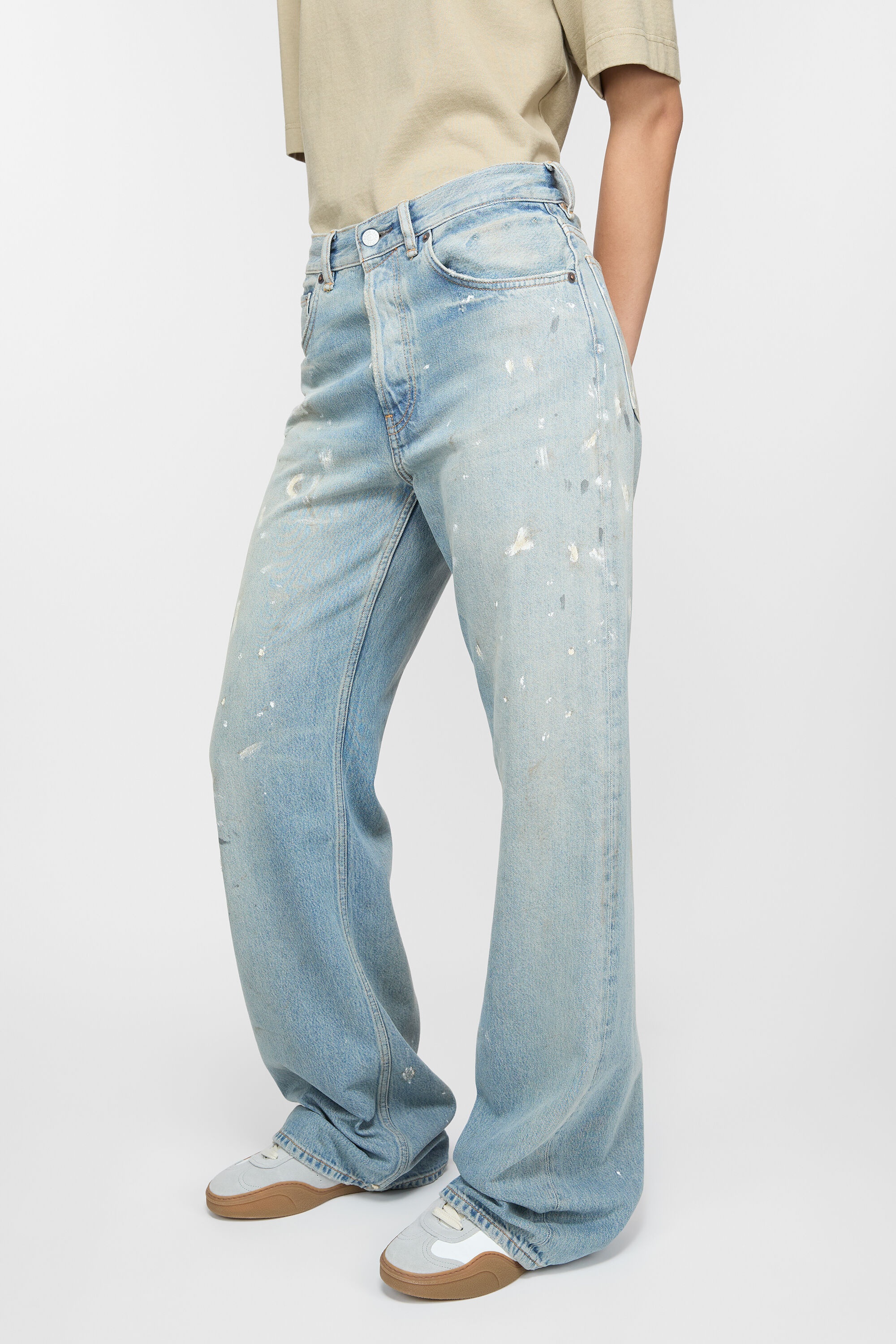 Loose fit jeans - 2021F - Light blue - 4