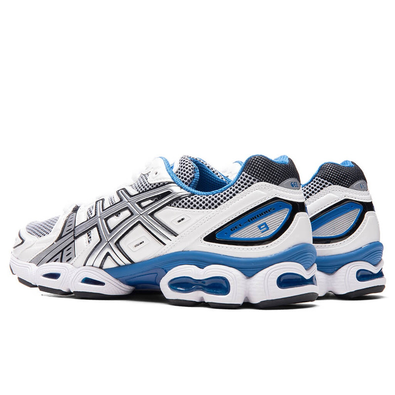 ASICS GEL-NIMBUS 9 - WHITE/LAKE DRIVE 3