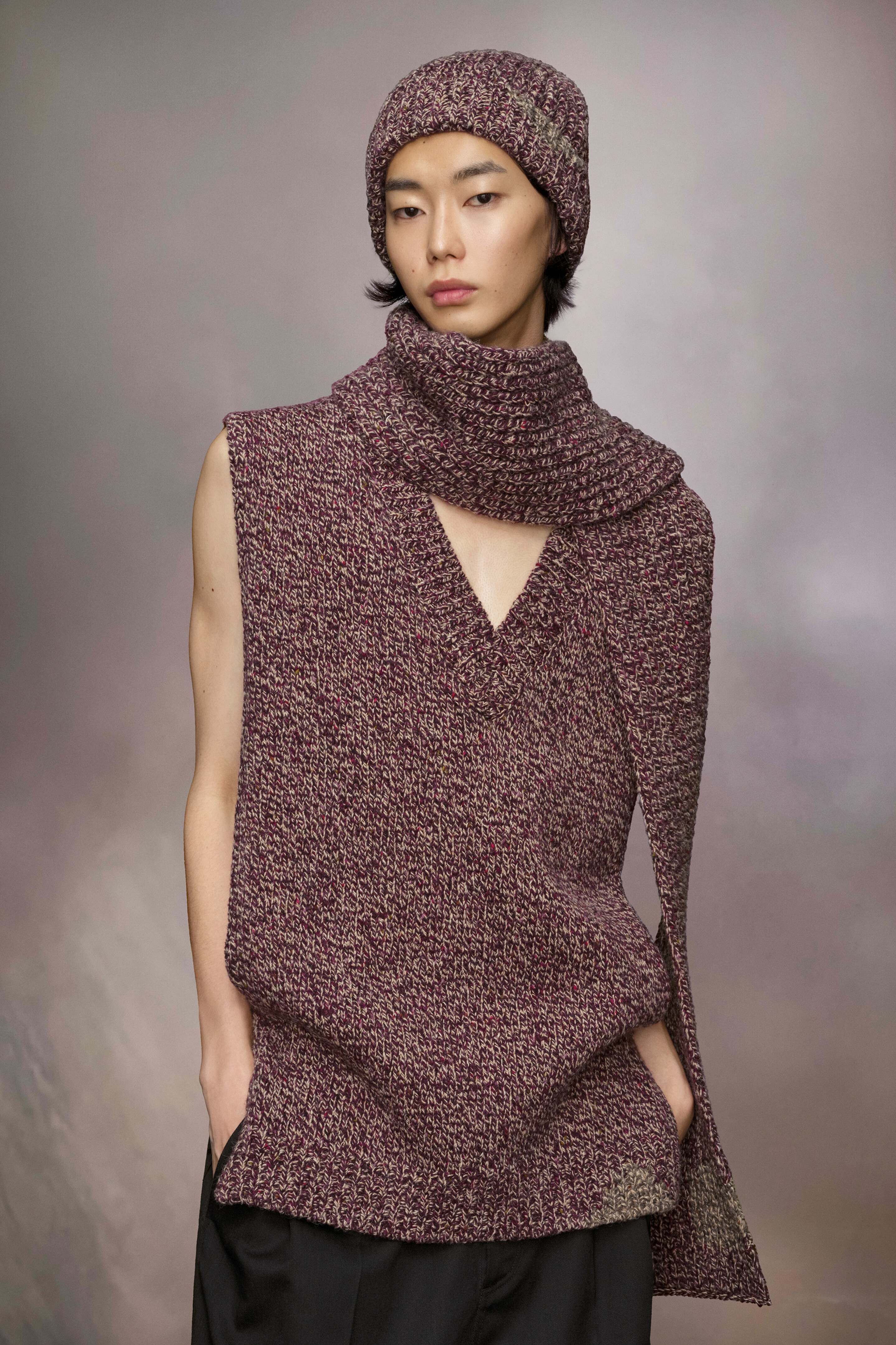 Mended scarf - 1