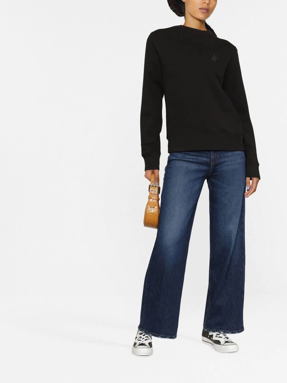 Athena star-patch sweatshirt - 2