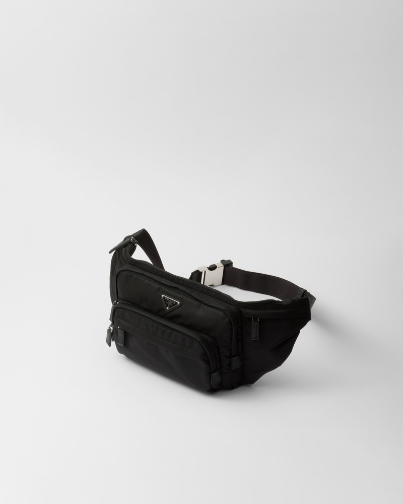 Prada Re-Nylon and Saffiano leather belt bag outlook