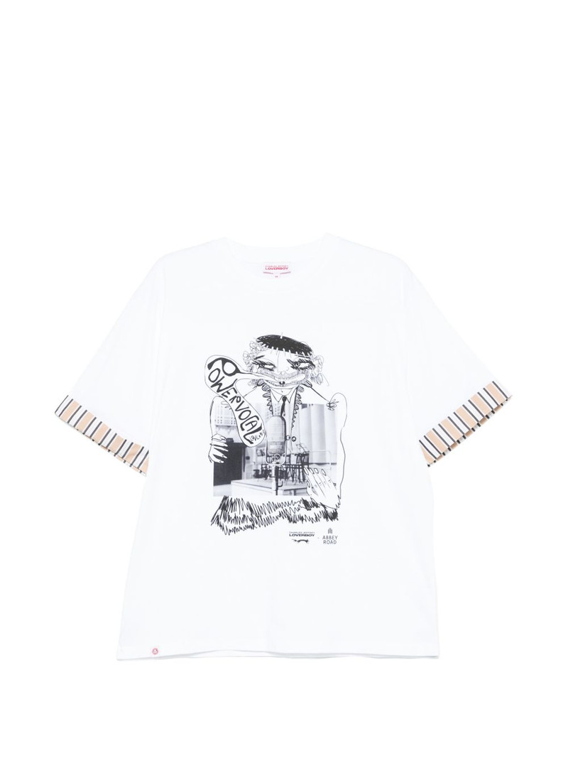 x Abbey Read printed T-shirt 1