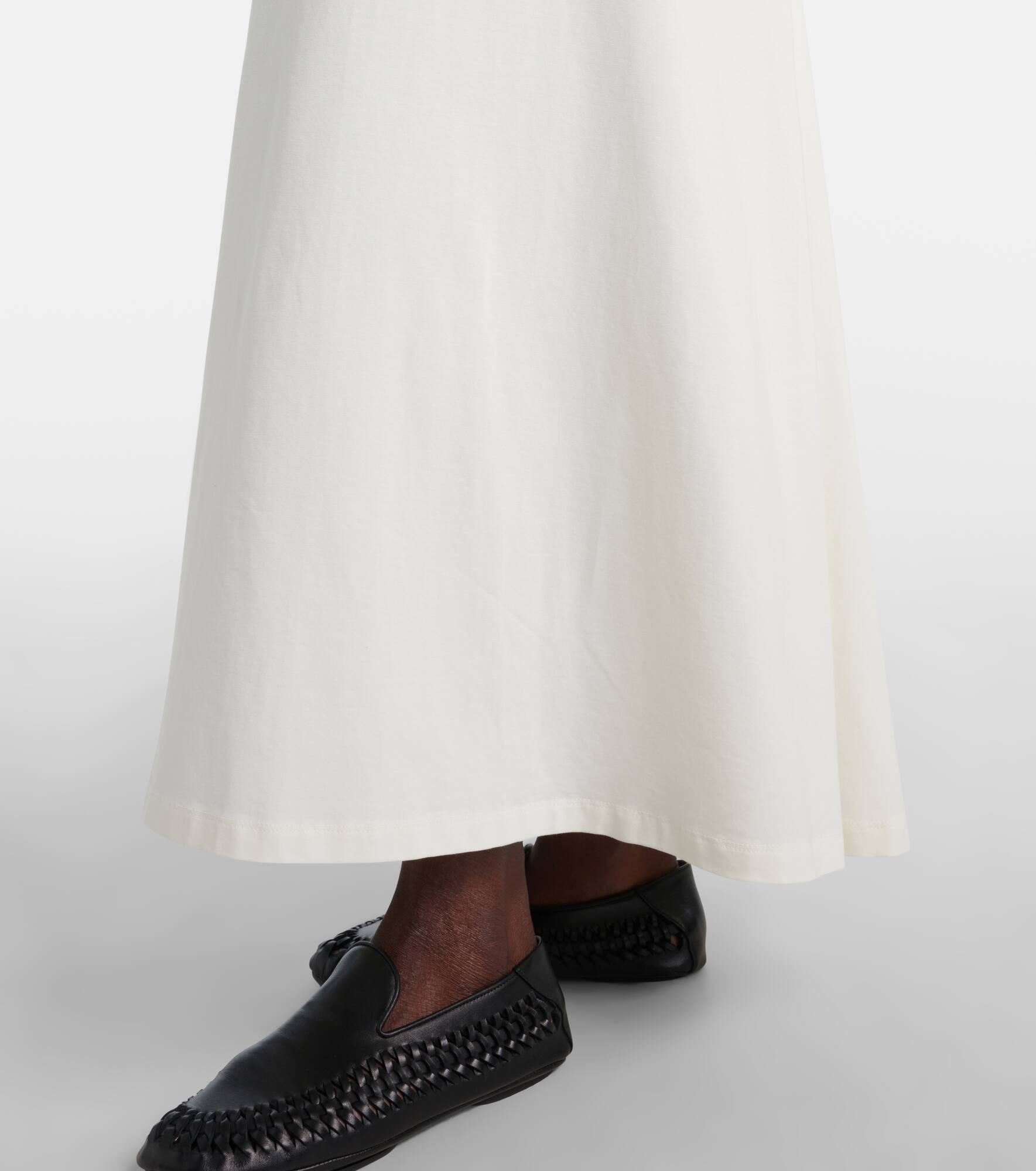 White Label Noelle cotton-blend maxi dress - 5