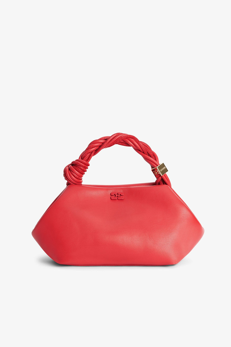 RED SMALL GANNI BOU BAG 1