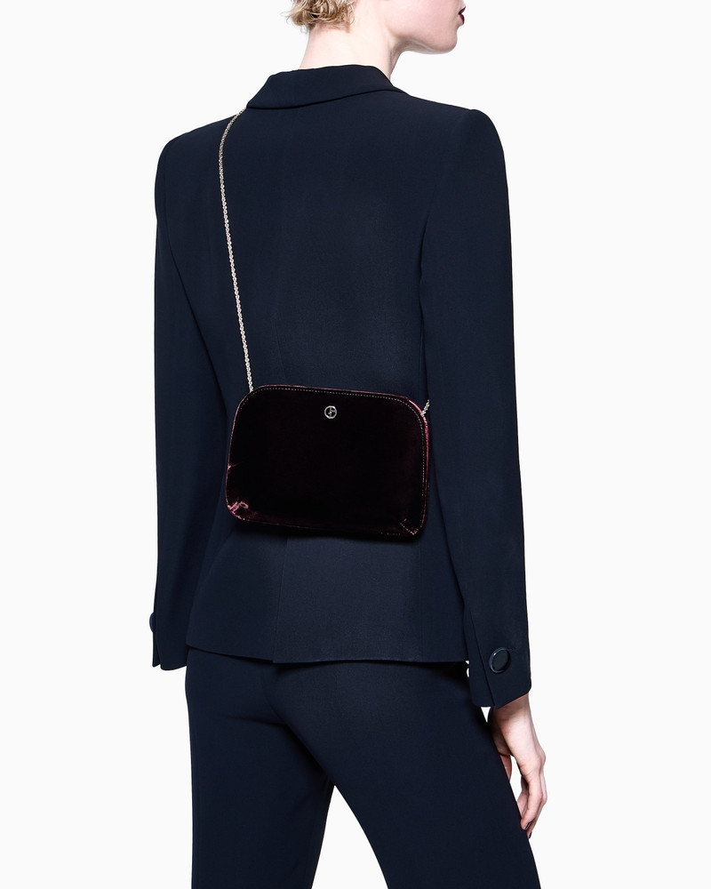 VELVET AND SATIN LA PRIMA CLUTCH 8
