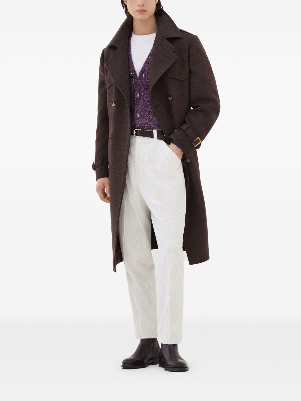 V-neck cardigan - 2
