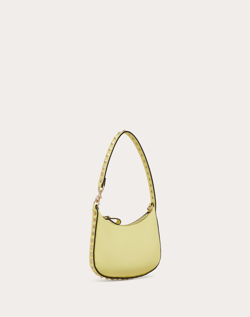 MINI ROCKSTUD HOBO BAG IN GRAINY CALFSKIN 3