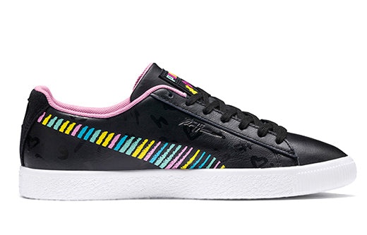 PUMA Bradley Theodore x Clyde 'Black Prism Pink' 369555-01 - 2
