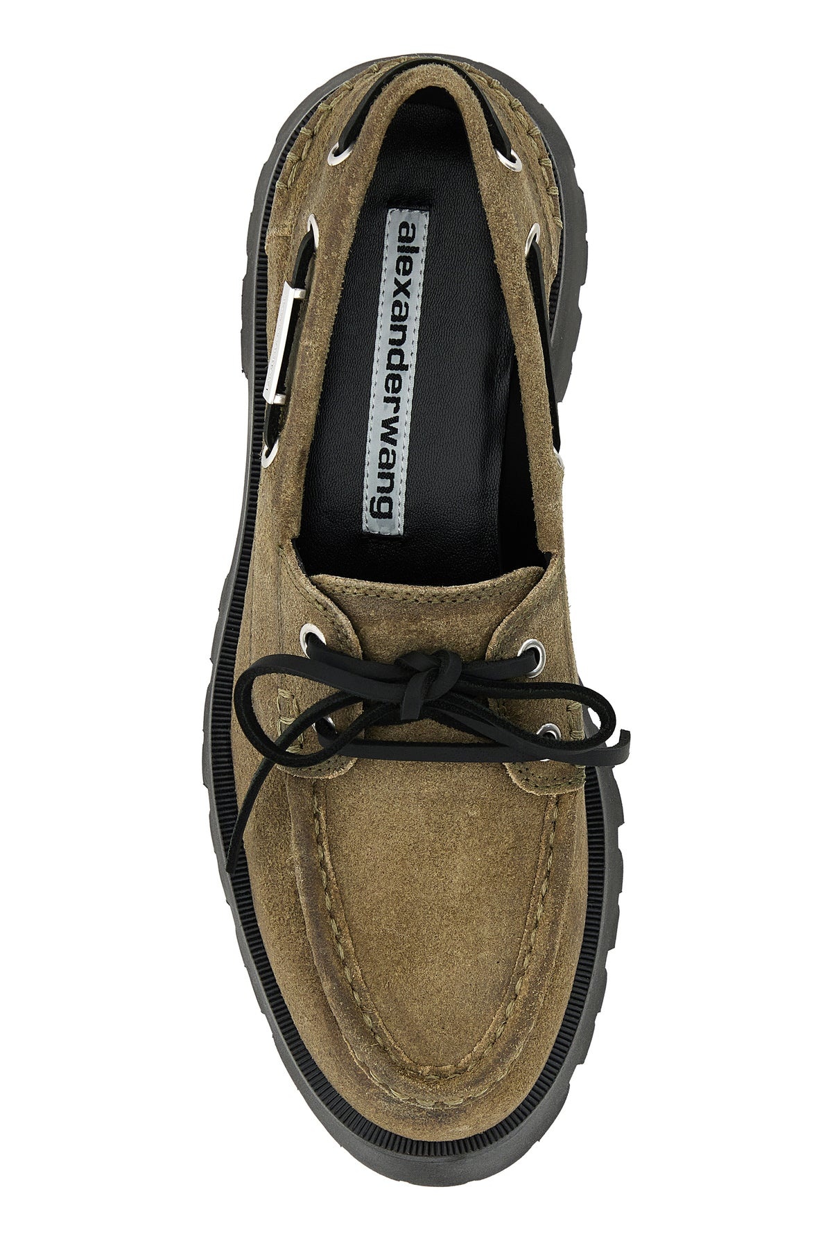 Khaki suede Carson loafers - 4
