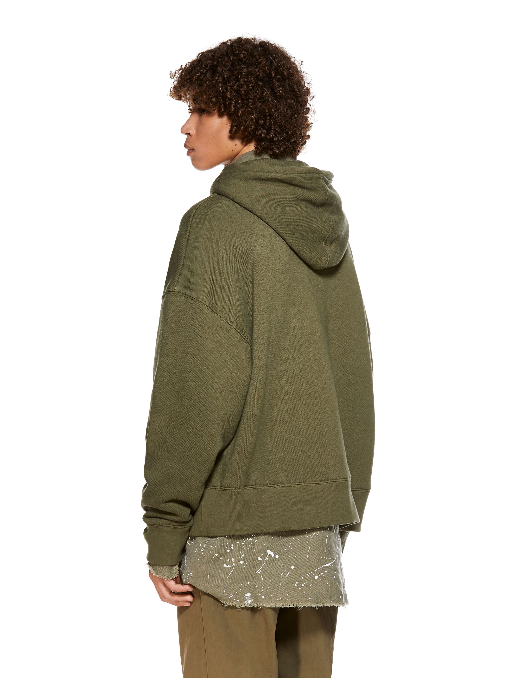 EMBROIDERY BEAR HOODIE - 5