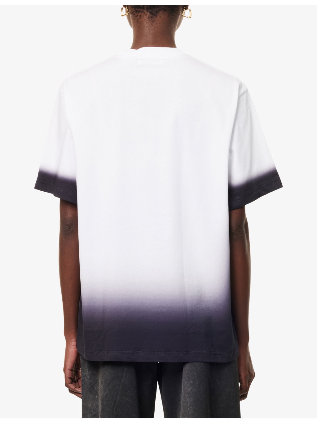 Spray Logo Cotton-Jersey T-shirt - 4