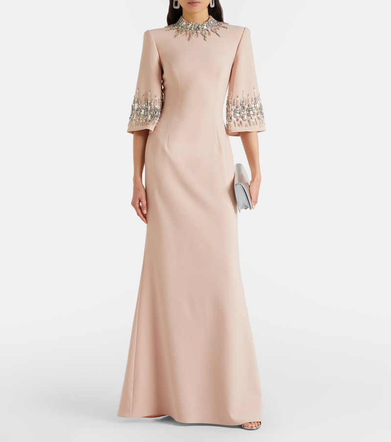 JENNY PACKHAM Ilana crystal-embellished gown outlook