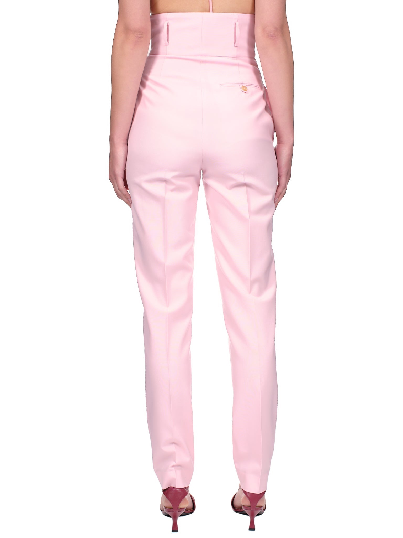 Tapered Leg Trousers - 3