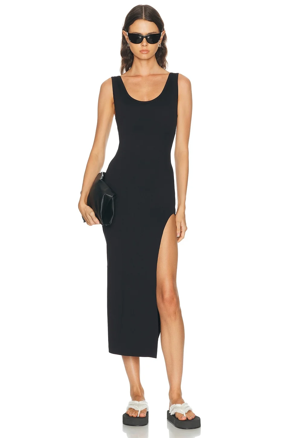 Opaque Scoop Dress - 1