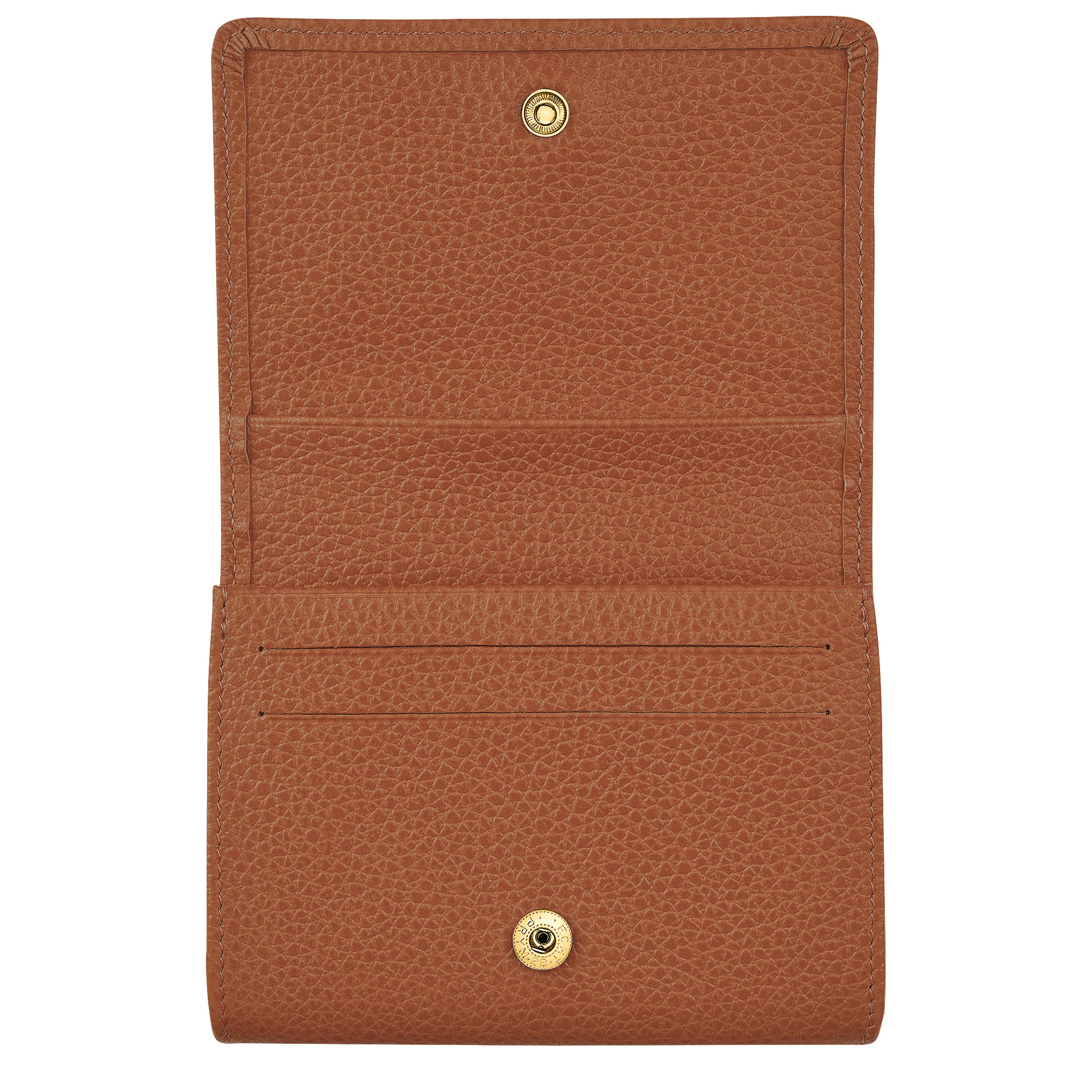 Le Foulonné Coin purse Caramel - Leather - 2