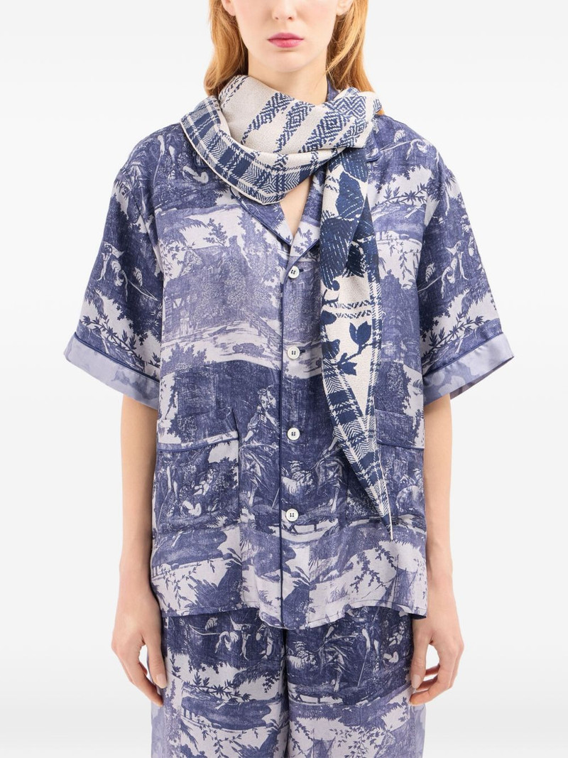 Aloeuw floral-print scarf 3