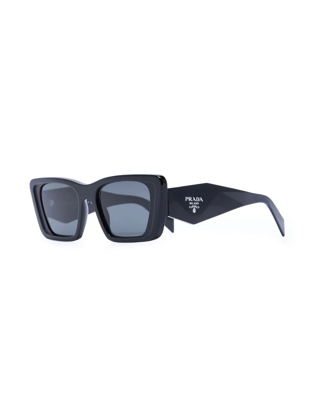 oversized rectangular-frame sunglasses - 3